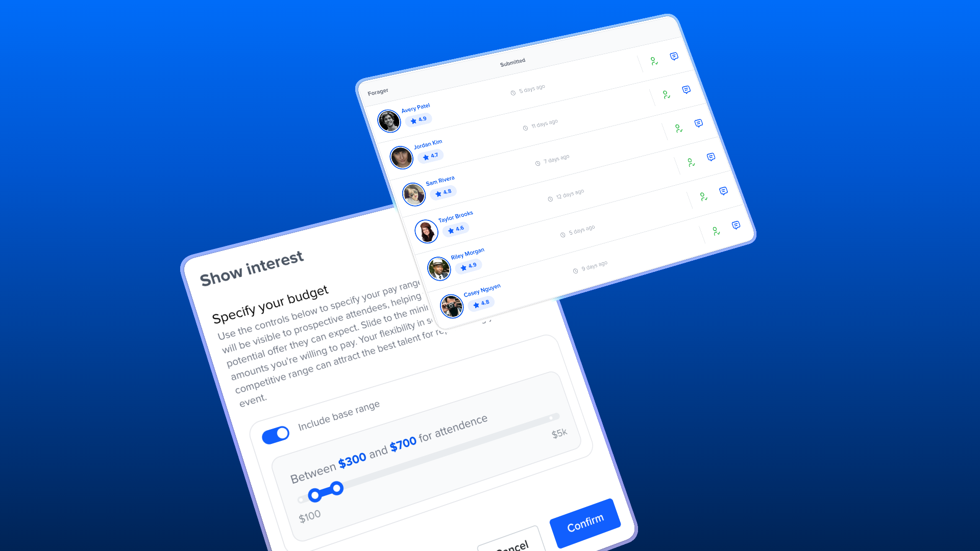 Offer workflow placeholder